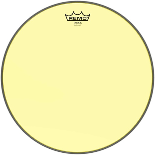 [BE-0315-CT-YE] Peau de frappe Emperor Colortone, jaune, 15"