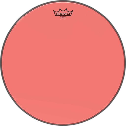 [BE-0316-CT-RD] Peau de frappe Emperor Colortone, rouge, 16"