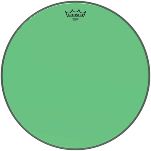 [BE-0318-CT-GN] Peau de frappe Emperor Colortone, vert, 18"