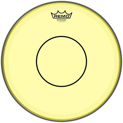 [P7-0314-CT-YE] Peau de frappe Powerstroke 77 Colortone pour caisse claire, jaune, 14"