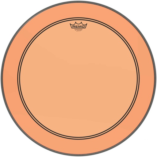 [P3-1322-CT-OG] Peau de frappe Powerstroke 3 Colortone pour grosse caisse, orange, 22"