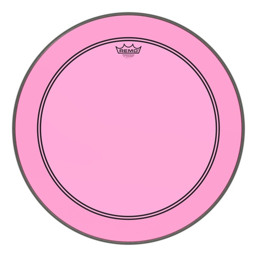 [P3-1322-CT-PK] Peau de frappe Powerstroke 3 Colortone pour grosse caisse, rose, 22"