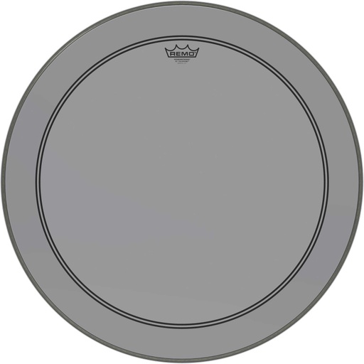 [P3-1326-CT-SM] Peau de frappe Powerstroke 3 Colortone pour grosse caisse, smoke, 26"