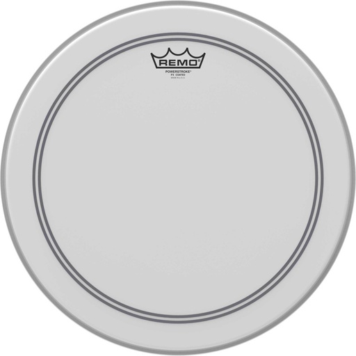 [P3-0116-BP] Peau Powerstroke 3 Ambassador sablée 16" pour Caisse claire