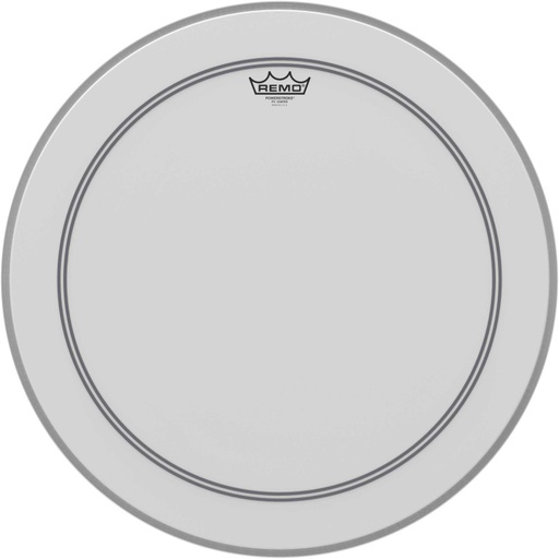 [P3-1122-BP] Peau Powerstroke 3 Ambassador sablée 22" pour grosse caisse