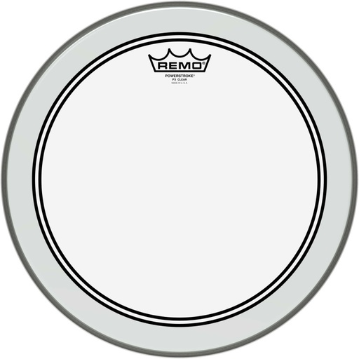 [P3-0314-BP] Peau Powerstroke 3 Ambassador transparente 14" pour Tom/ Caisse claire