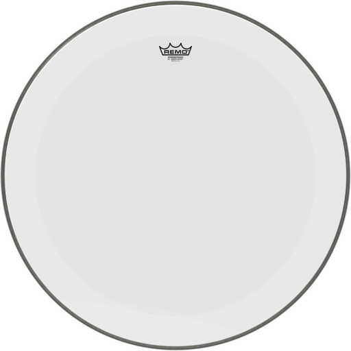 [P3-1226-C1] Peau Powerstroke 3 blanc lisse 26" pour grosse caisse