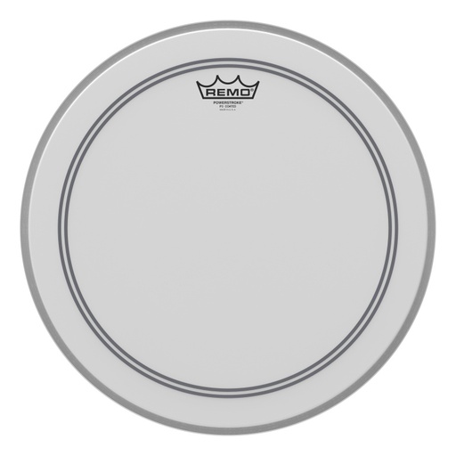 [P3-1116-C2] Peau Powerstroke 3 sablée de 16" pour grosse caisse