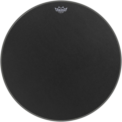 [P3-1818-ES] Peau Powerstroke 3 Black Suede 18" pour grosse caisse