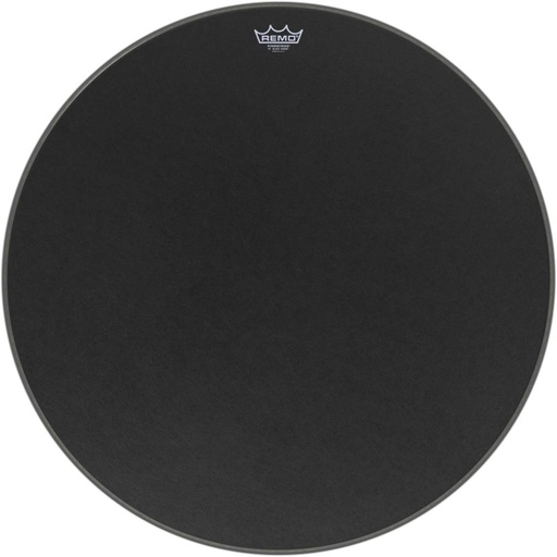 [P3-1828-ES] Peau Powerstroke 3 Black Suede 28" pour grosse caisse