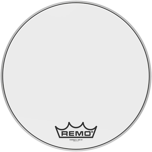 [PM-2020-MP] Peau Powermax 2 Ultra White 20" pour grosse caisse de parade
