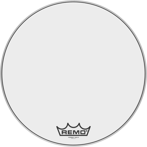 [PM-2024-MP] Peau Powermax 2 Ultra White 24" pour grosse caisse de parade