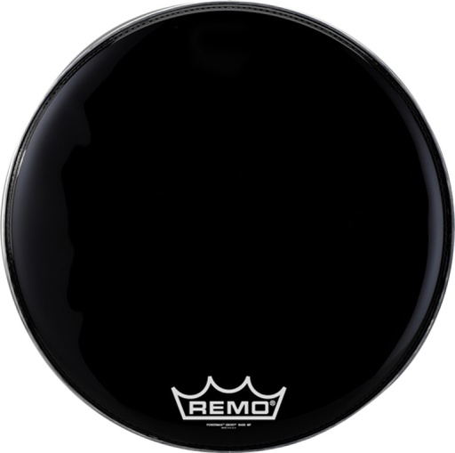 [PM-1422-MP] Peau Powermax Ebony 22" pour Grosse Caisse de parade