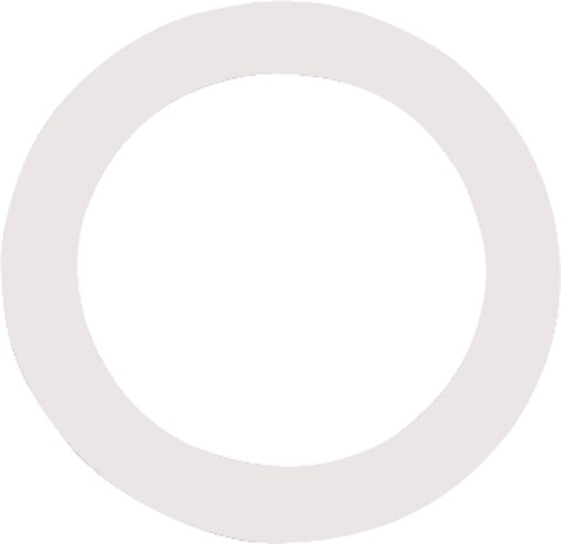 [DM-0005-01] Renfort DynamO de 5,5" pour évent de décompression de grosse caisse, blanc