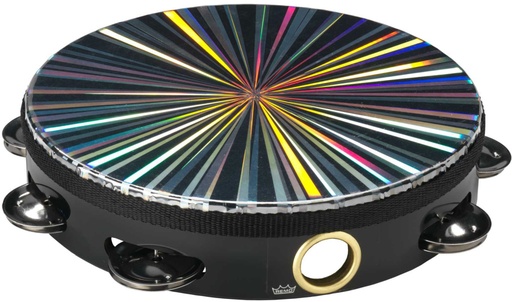 [TA-4108-48] Tambourine radieuse 8", simple rangée de 8 paires de cymbalettes