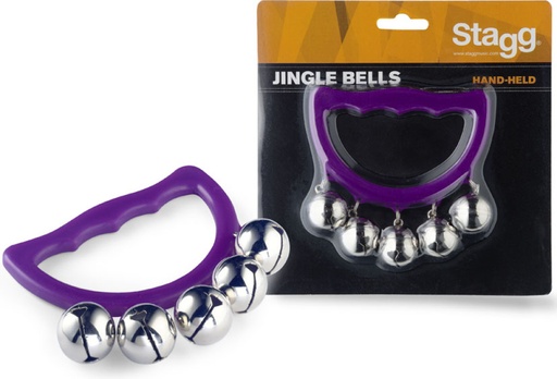 [SHB5 PP] Jeu de grelots à main - 5 cloches