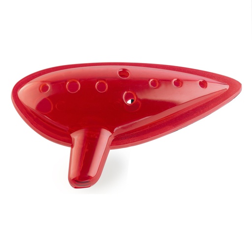 [OCA-PL RD] Ocarina en plastique rouge