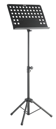 [MUS-C5 T] Pupitre d'orchestre "basic", avec tablette métallique perforée