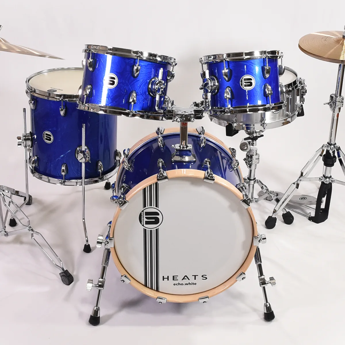 Batterie Aluminium Sound Color - JAZZ - GC18"x14", TT12"x8", TB14"x14"