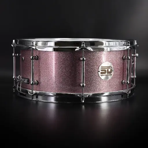 [CCL-TSS-PAIL-14x6] Caisse claire pailletée Aluminium TSS "Touch Sensitive Sound" 14" x 6"