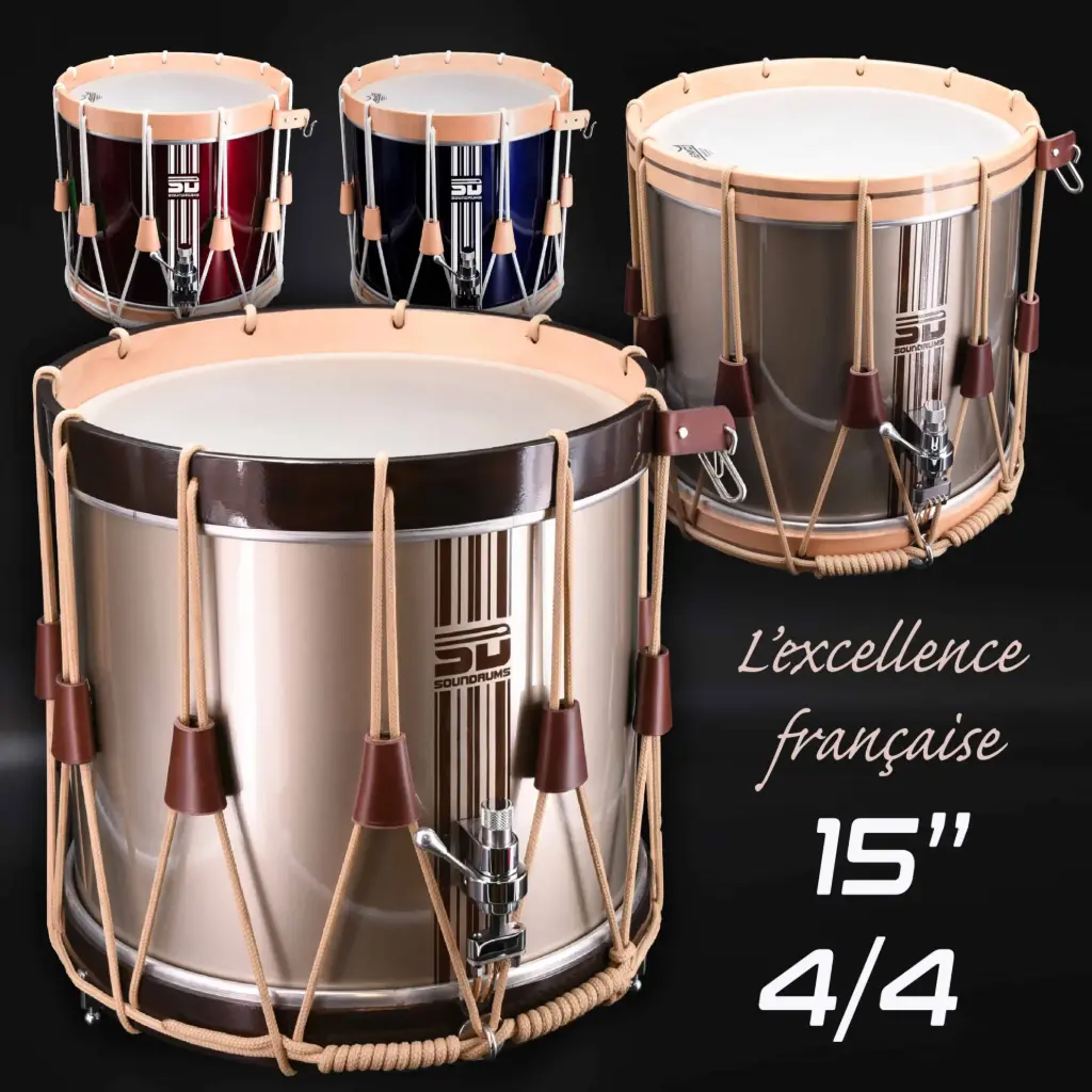 Tambour à Corde sur-mesure PRIVILÈGE ALU Soundrums®