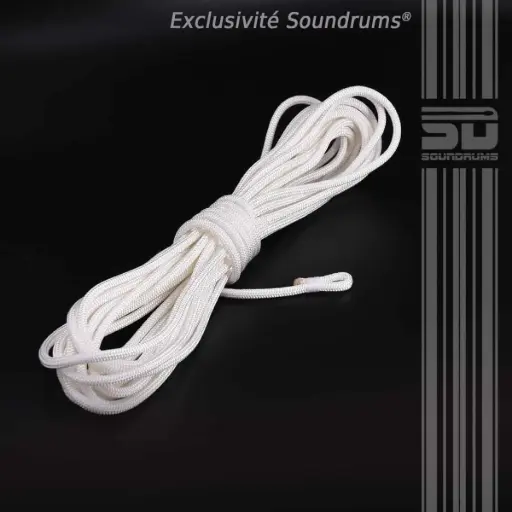 [Corde-Blanc] Cordage de tambour haut de gamme - Blanc