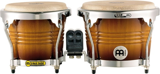 [FWB200GAB] BONGOS MEINL BOIS 6.75/8" G. AMBER BURST