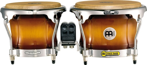 [FWB400GAB] BONGOS MEINL BOIS 7/8.5" G. AMBER BURST