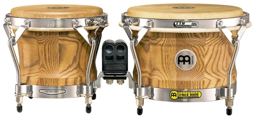 [WB500ZFAM] BONGOS MEINL WOODCRAFT 7/9" FRENE ZEBRE