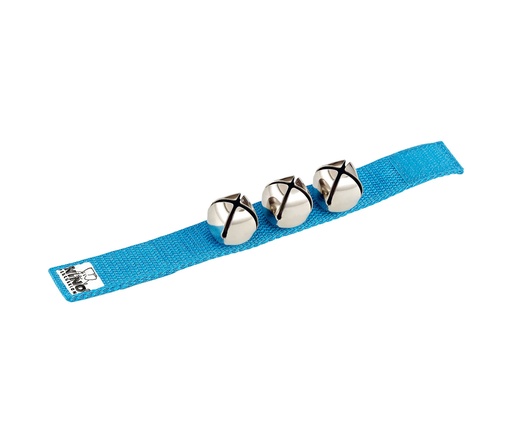 [NINO961B] BRACELET NINO 3 GRELOTS, BLEU