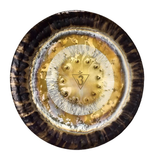 [G24BC6] BROW CHAKRA GONG, 24" / 60 CM, 221,23 HZ