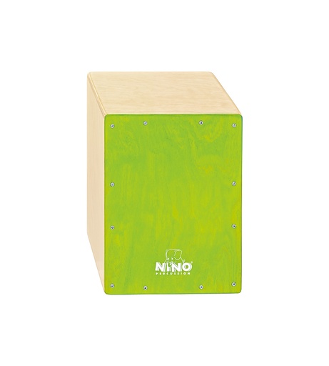 [NINO950GR] CAJON NINO 13", BOULEAU, FACADE VERTE