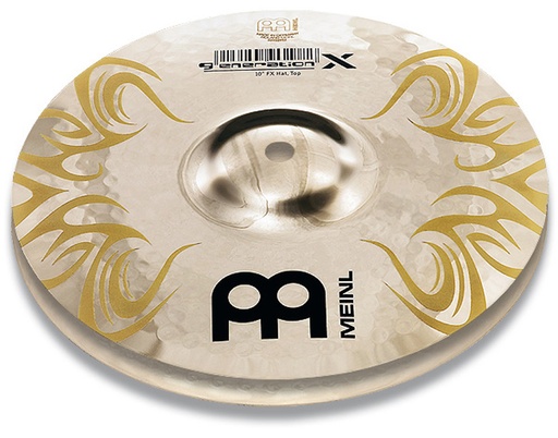 [GX-10FXH] CHARLESTON FX HAT MEINL GX 10""