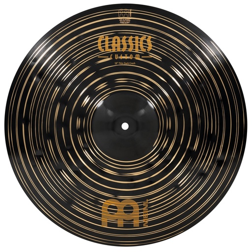 [CC18TDAC] CRASH MEINL C.CUSTOM 18" DARK THIN