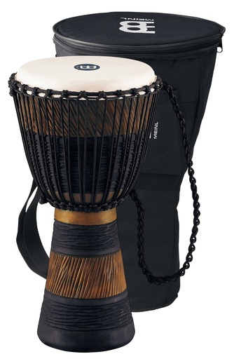 [ADJ3B-M] DJEMBE MEINL EARTH 10" AVEC HOUSSE