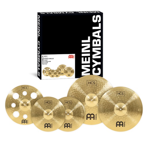 [HCS14161820] JEU MEINL HCS 3 CYMBALES 14/16/18/20"