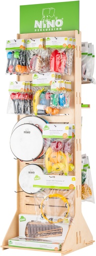 [NINO-DS-61900] LOT NINO PERCUSSIONS GRAND PRÉSENTOIR