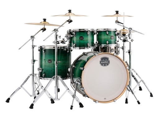 [AR529SFG] MAPEX ARMORY POP ROCK 5F EMERALD BURST