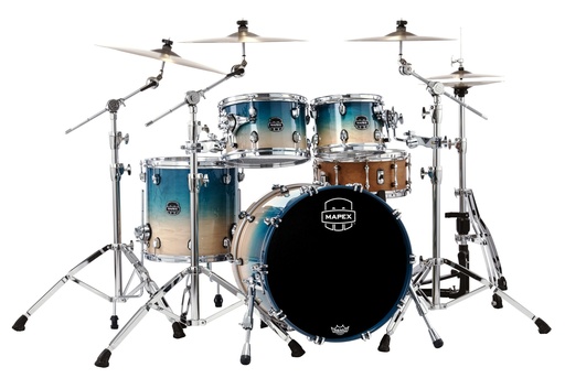 [SR504XUQ] MAPEX SATURN 4 FUTS AQUA FADE