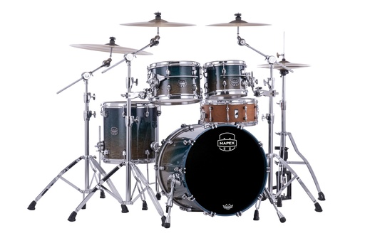 [SE504XMOE] MAPEX SATURN EVO 4 FUTS EXOTIC AEGEAN