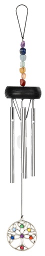 [TOLCC12MINI] MINI CHIMES SONIC ENERGY CHAKRA 12" TREE
