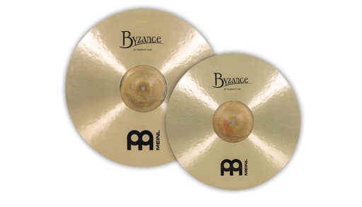 [BMAT3] PACK 2 CYMBALES CRASH MEINL BYZANCE POLY