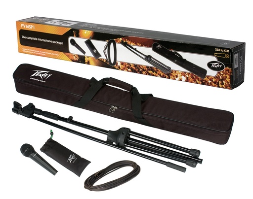 [PV-MSP1-XLR] PACK MICRO PEAVEY PVI 100+TREPIED+XLR 6M