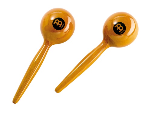[MWM2AM] PAIRE DE MARACAS MEINL RONDS AMBRE