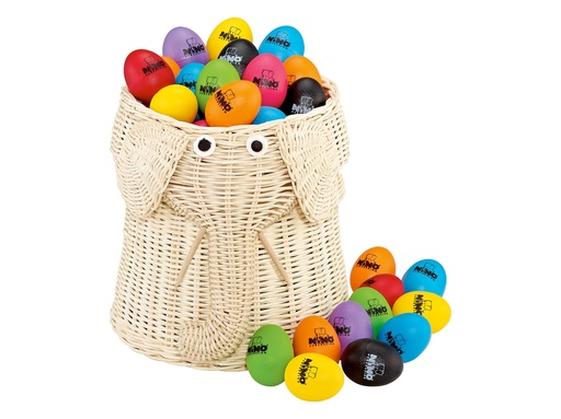 [VE80-NI5402] PANIER MEINL 80 OEUFS-SHAKERS COULEURS