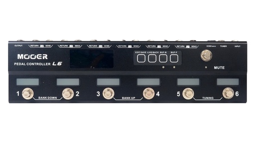 [CONTROLLERL6] PEDALIER MOOER CONTROLLER L6 NOIR