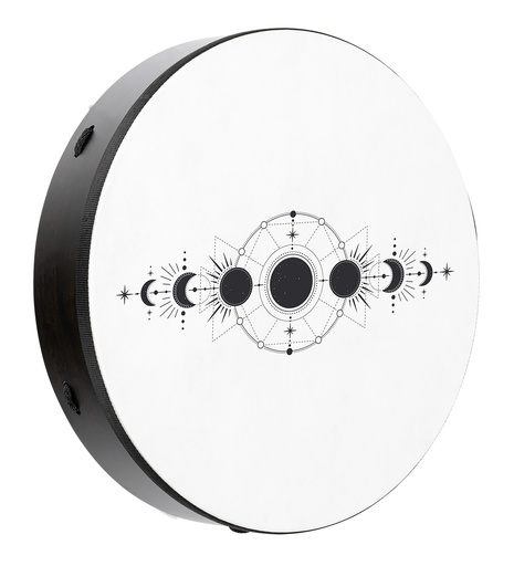 [RD18DWB-SH] RITUAL DRUM SONIC ENERGY 18" MOON PHASES
