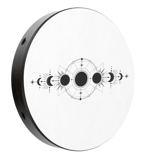 [RD22DWB-SH] RITUAL DRUM SONIC ENERGY 22" MOON PHASES