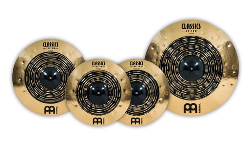 [CCDU-CS1] SET MEINL C.CUSTOM DUAL 15-18-22