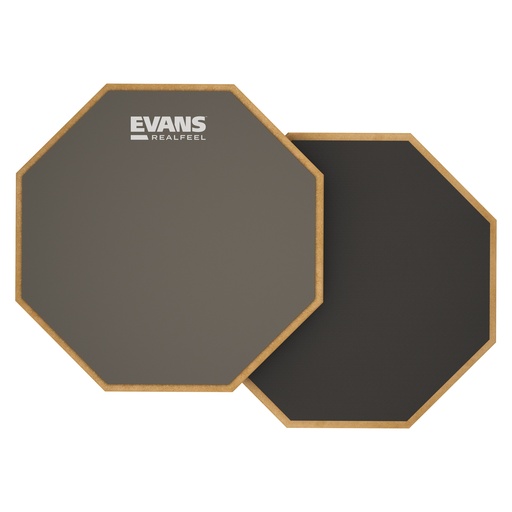 [RF6D] RealFeel™ by EVANS 2-Sided Drum Practice Pad, 6"